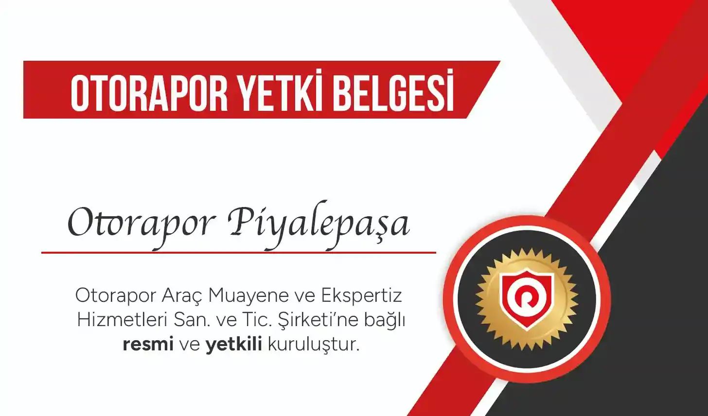 Otorapor Beyoğlu Piyalepaşa Oto Ekspertiz